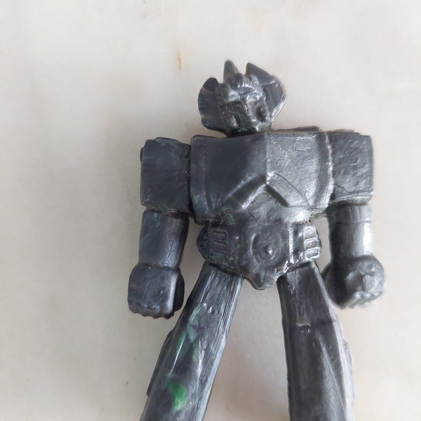 Robot In Gomma Nero "danguard" Anni 70