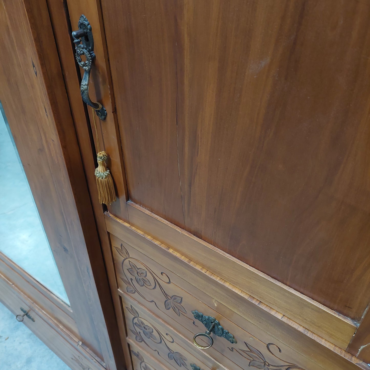 Armadio Legno St. Liberty Cm153x50x200h