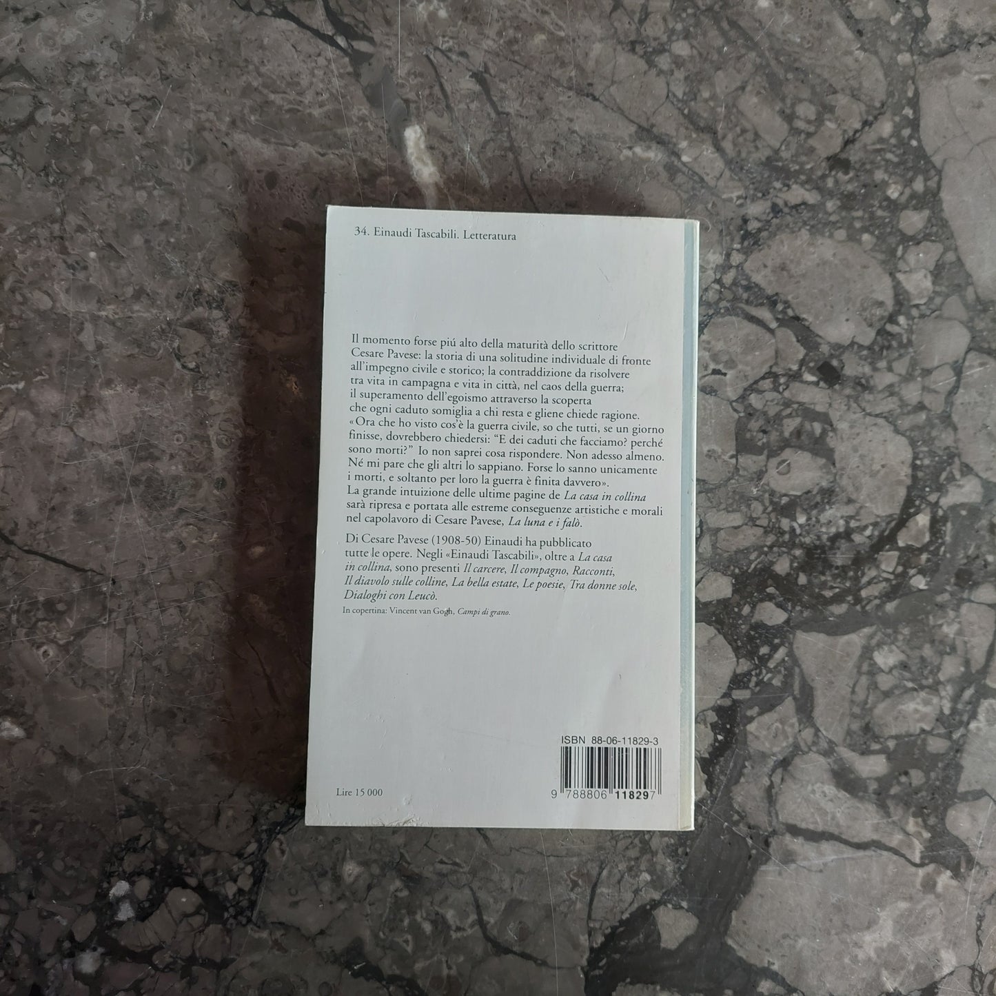 L/la Casa In Collina - C. Pavese