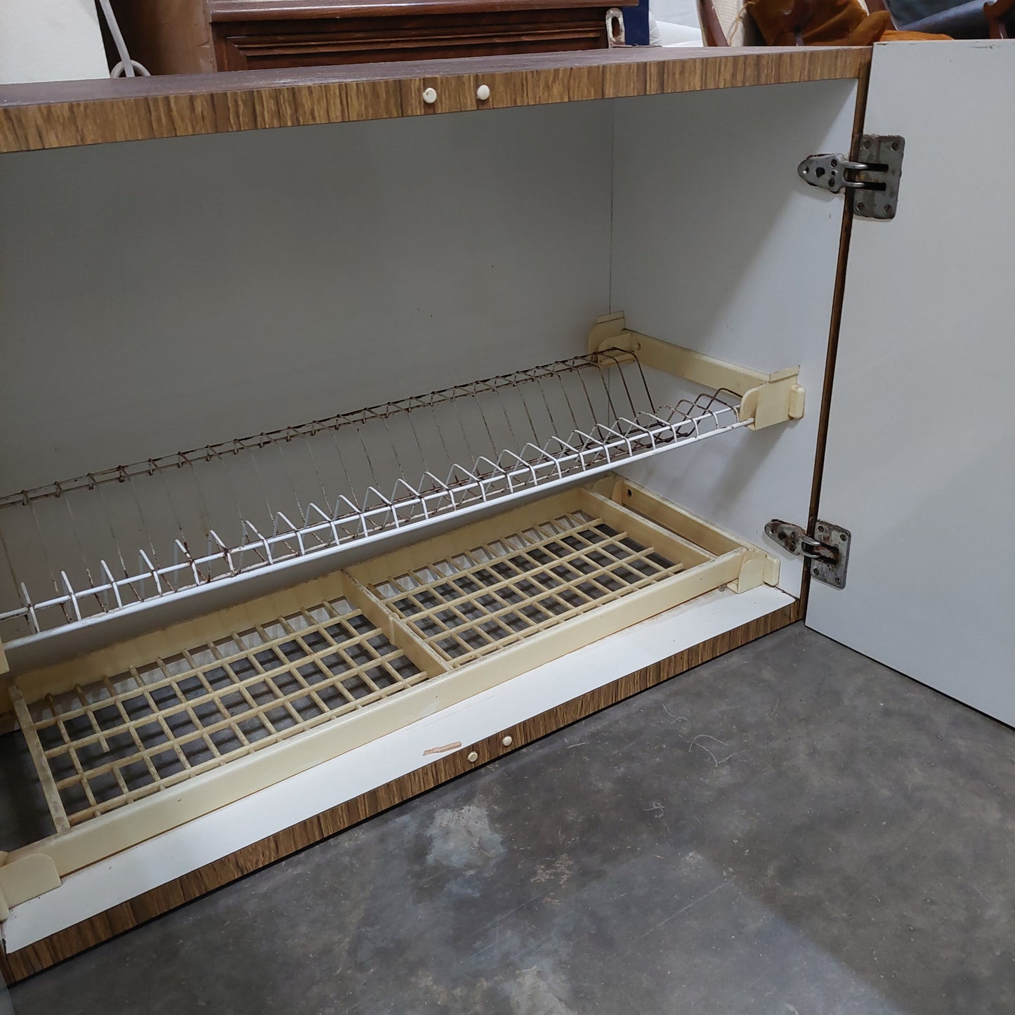 Mobile Lavello Formica Cm120x51x83h Con Scolapiatti