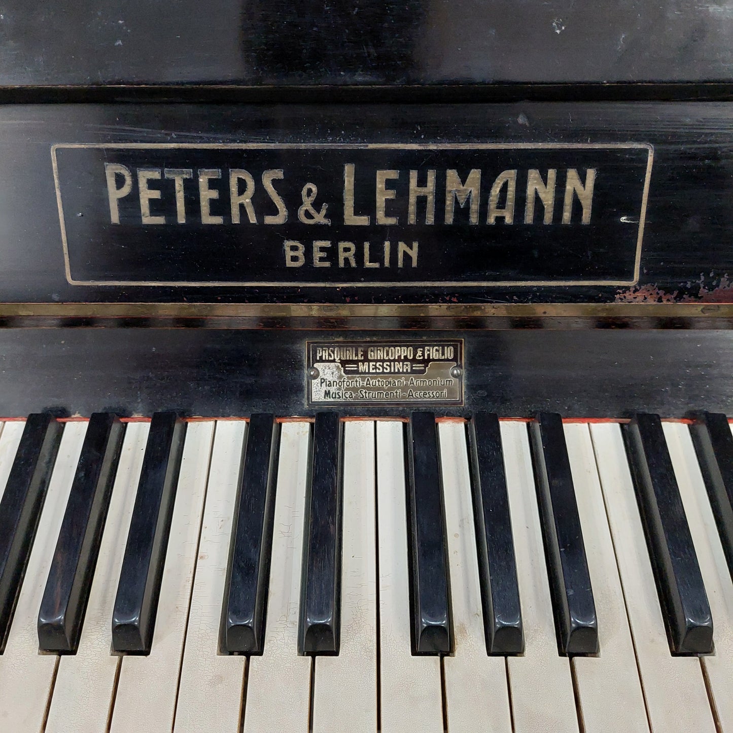 Pianoforte Peters & Lehmann Berlin Cm155x66x140h