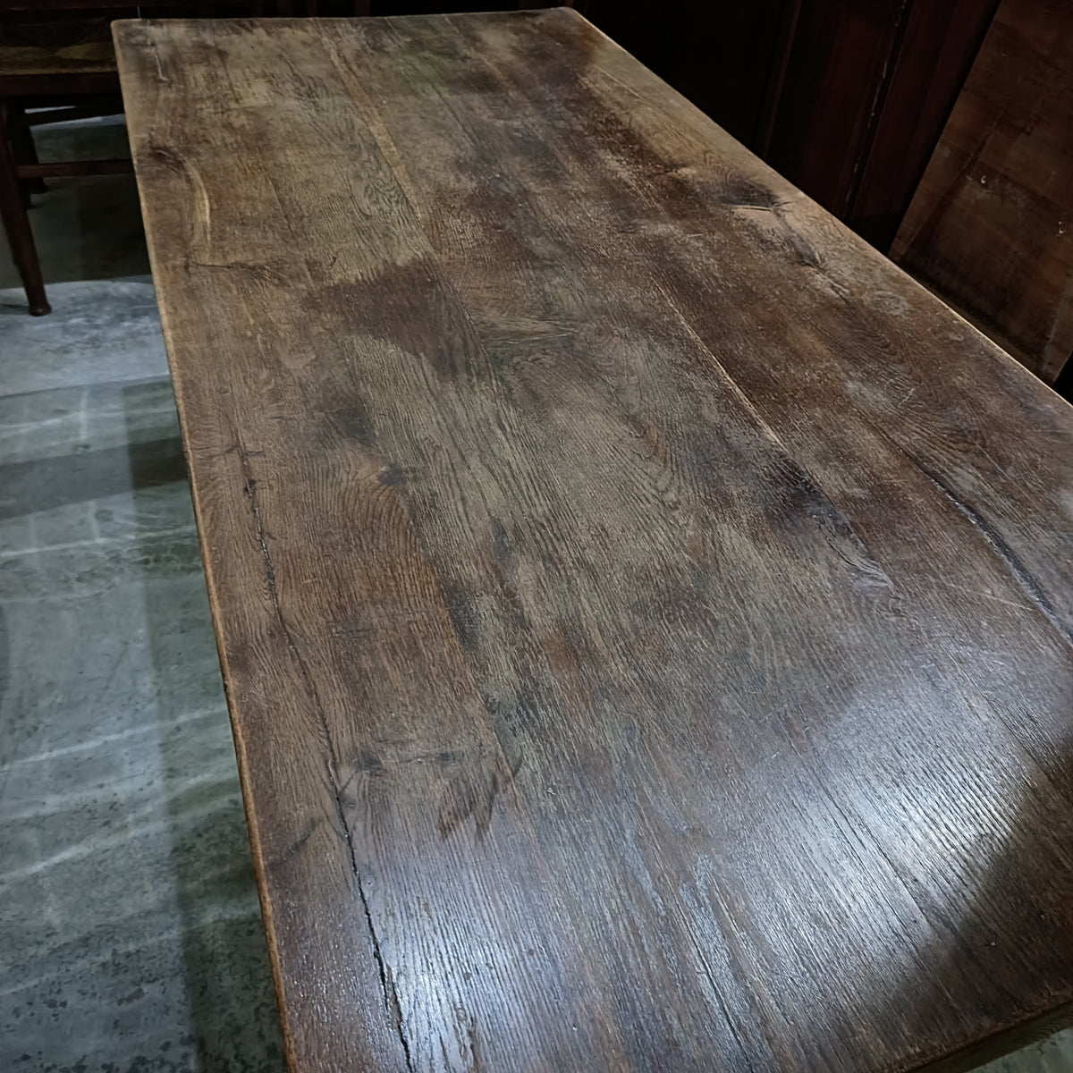 Tavolo Fratino In Castagno Cm180x82x75h