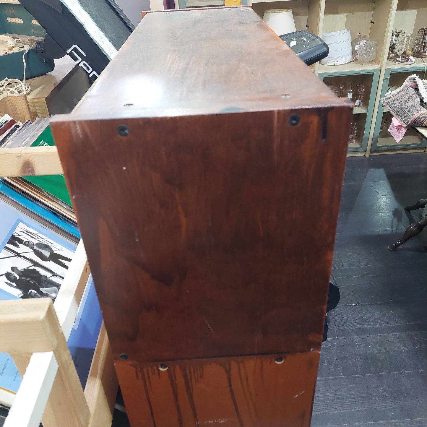 Libreria Bassa Legno 5/r Cm80x29x132h
