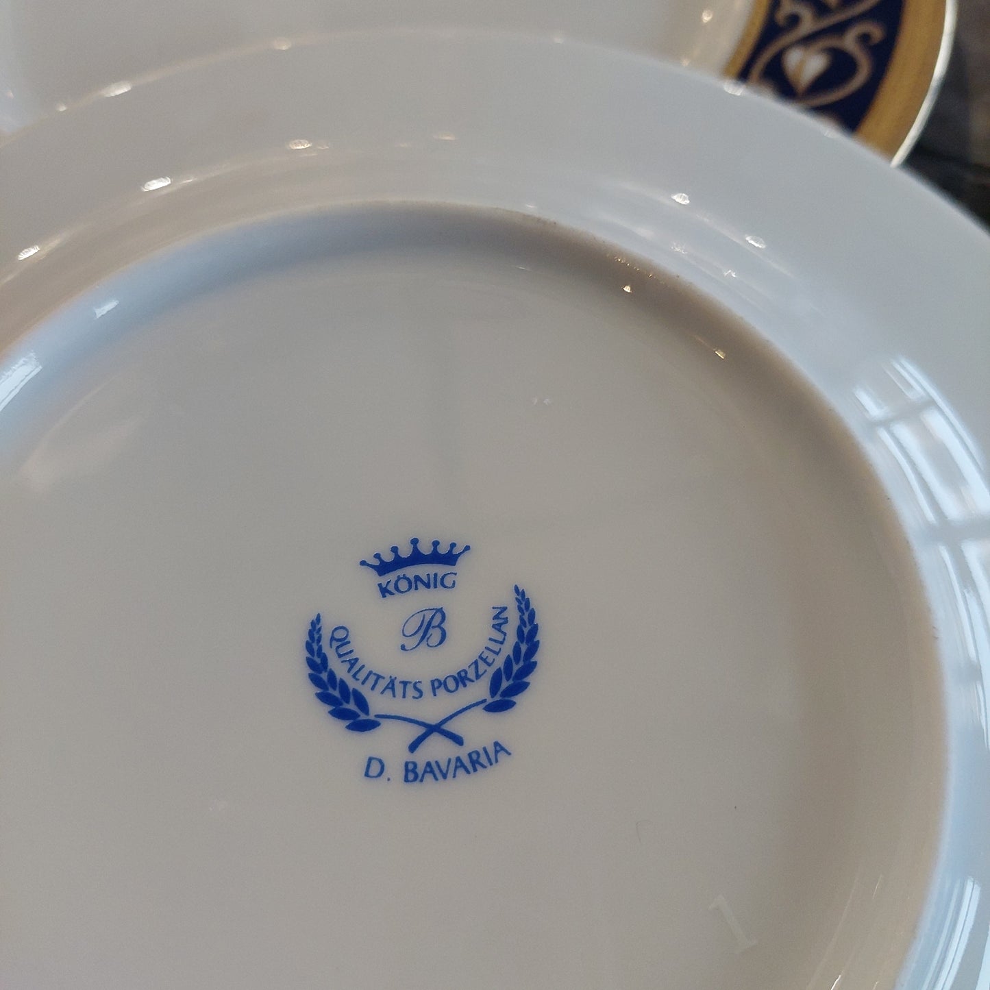 Set/12 Piattini Dolce Porcellana Konig