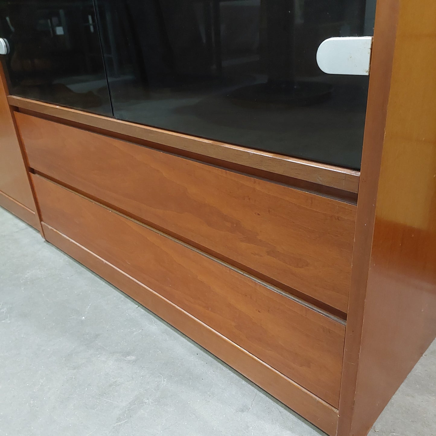 Vetrina Legno 2/a Vetro 2/c Cm90x43x146h