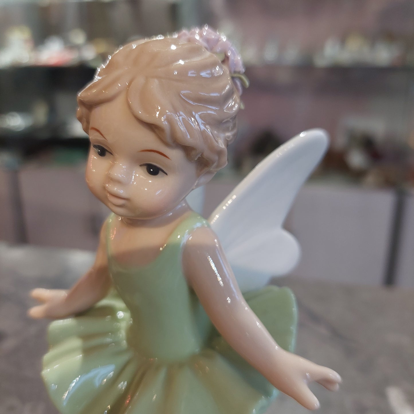 Statuina Fata Ballerina Porcellana* Navel H15cm