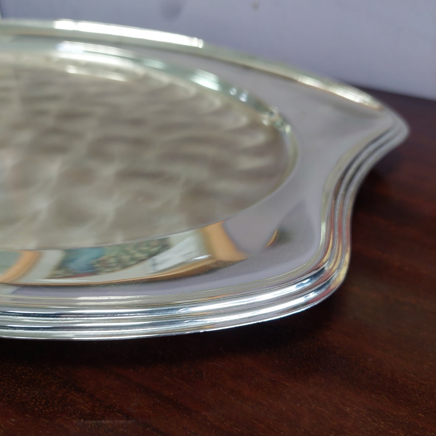 Vassoio Da Portata Silver Plated