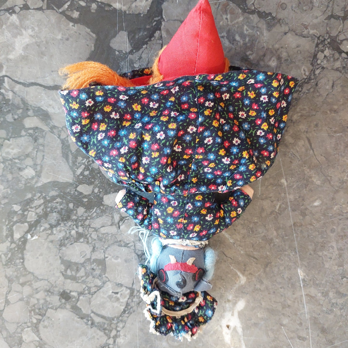 Bambola Vintage Anni 70 3 In 1 Topsy Turvy Reverse Cappuccetto Rosso