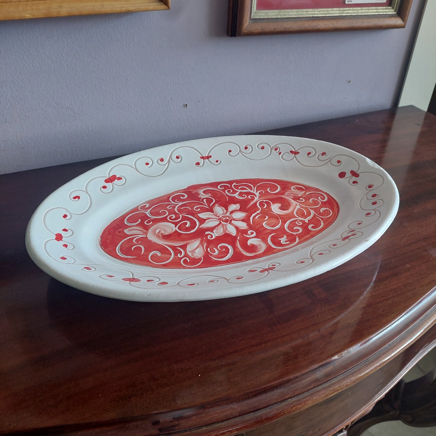 Ovale Ceramica Decor Art Milazzo