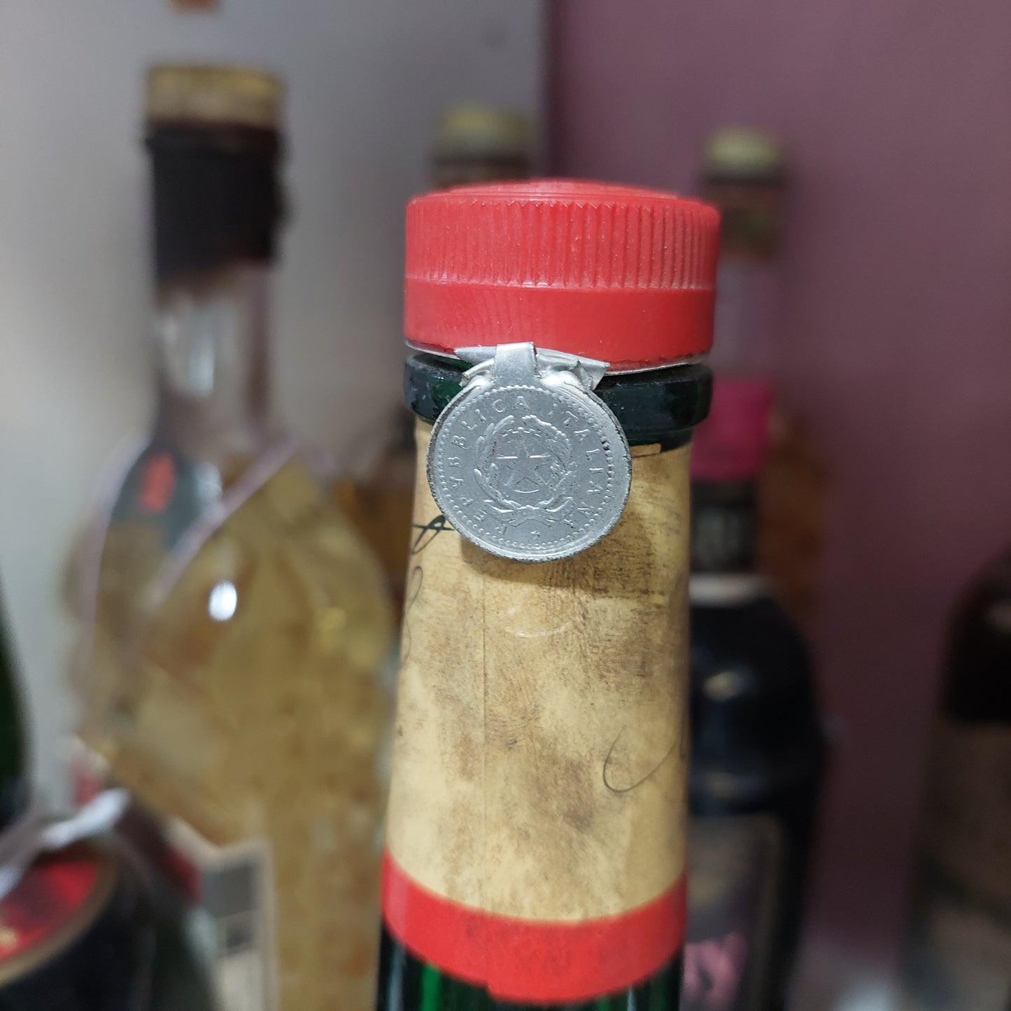 Buton Elixir Di China Sigillo Stella Anni '50martini Millennio