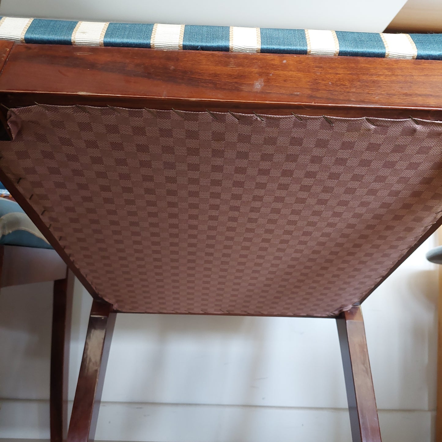 Set/4 Sedie Legno/imb*. Righe