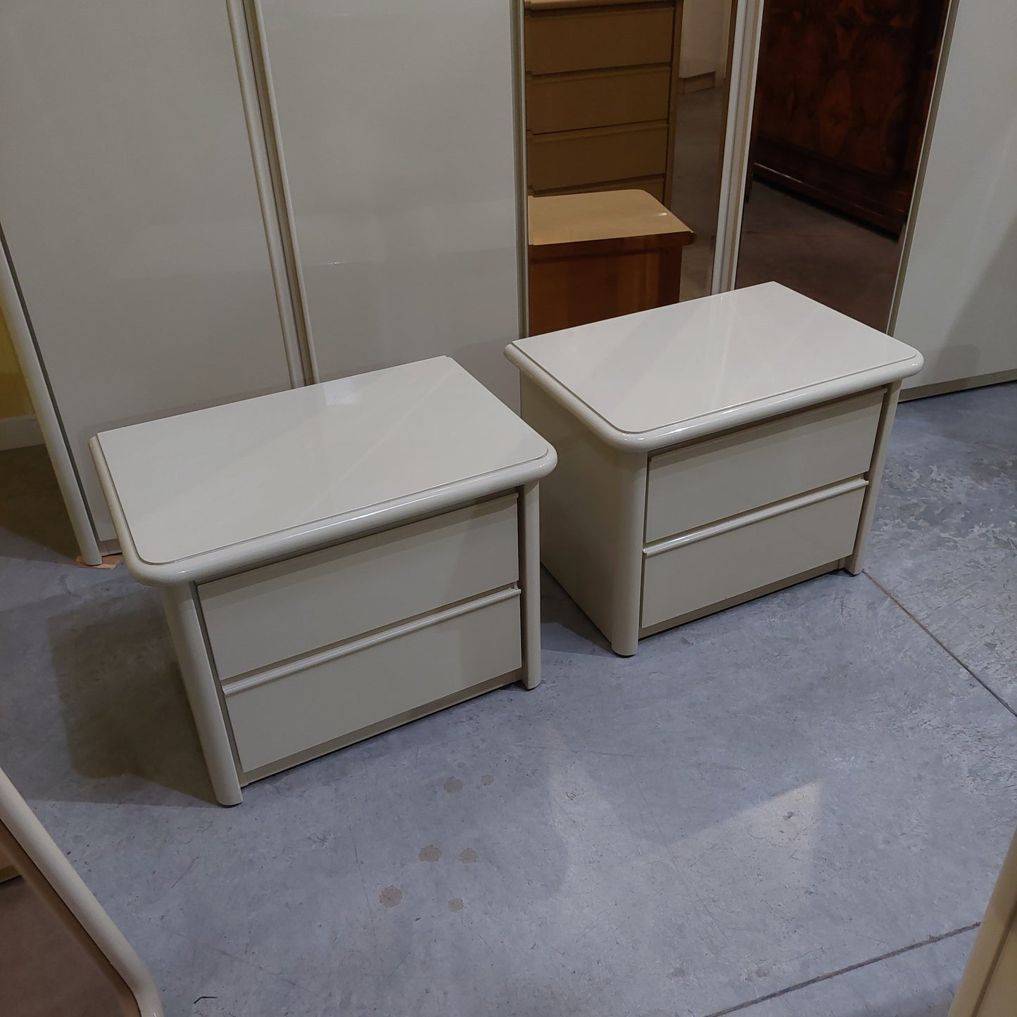 Armadio + Trittico Con Specchio