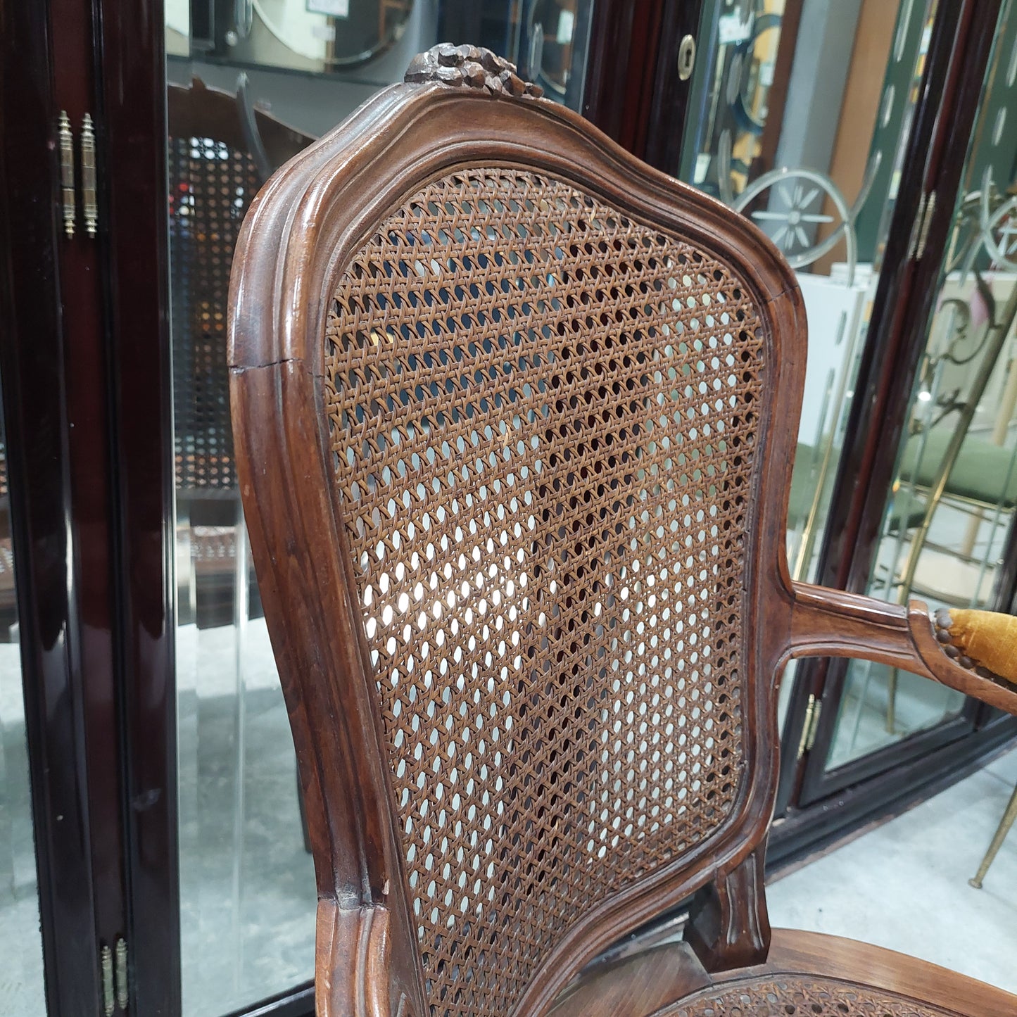 Poltroncina Legno/paglia Di Vienna*
