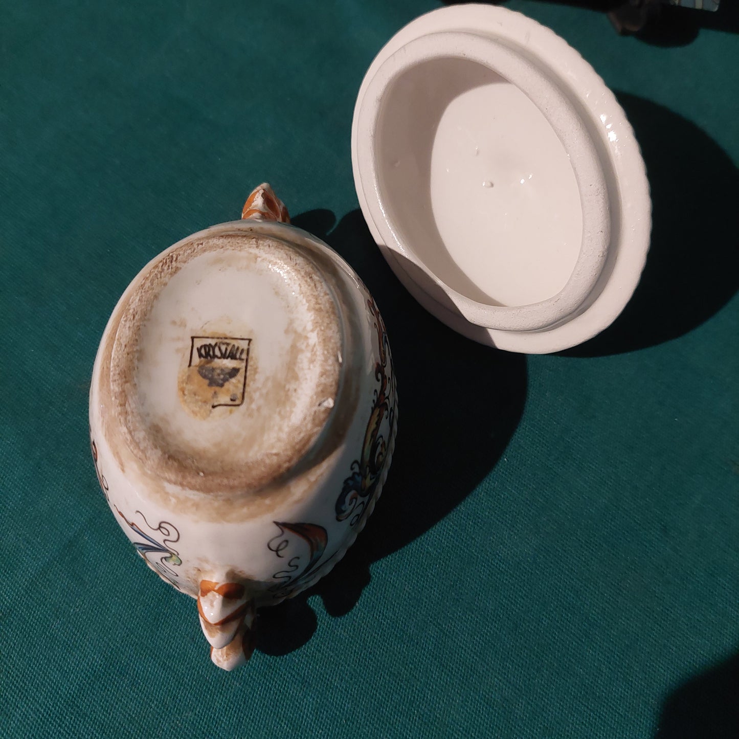 Zuccheriera Ceramica Krystall Vintage
