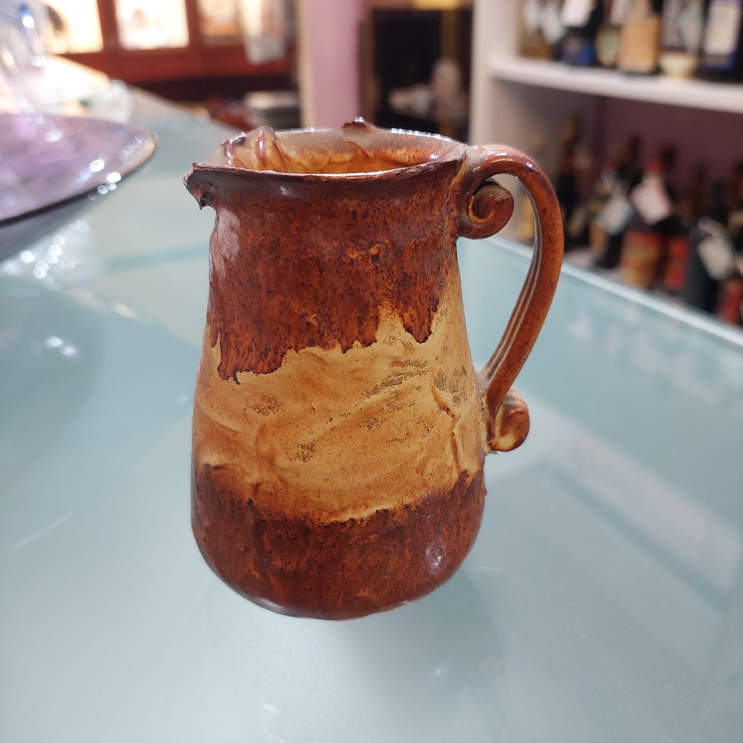 Caraffina Coccio Smaltato H10,5