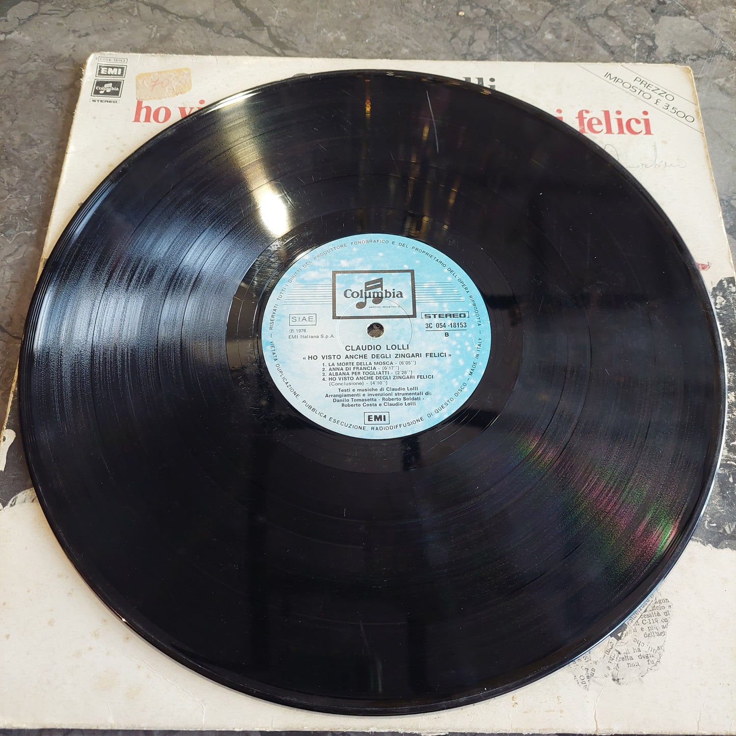 V/ho Visto Anche Degli Zingari Felici - Claudio Lolli (lp)*