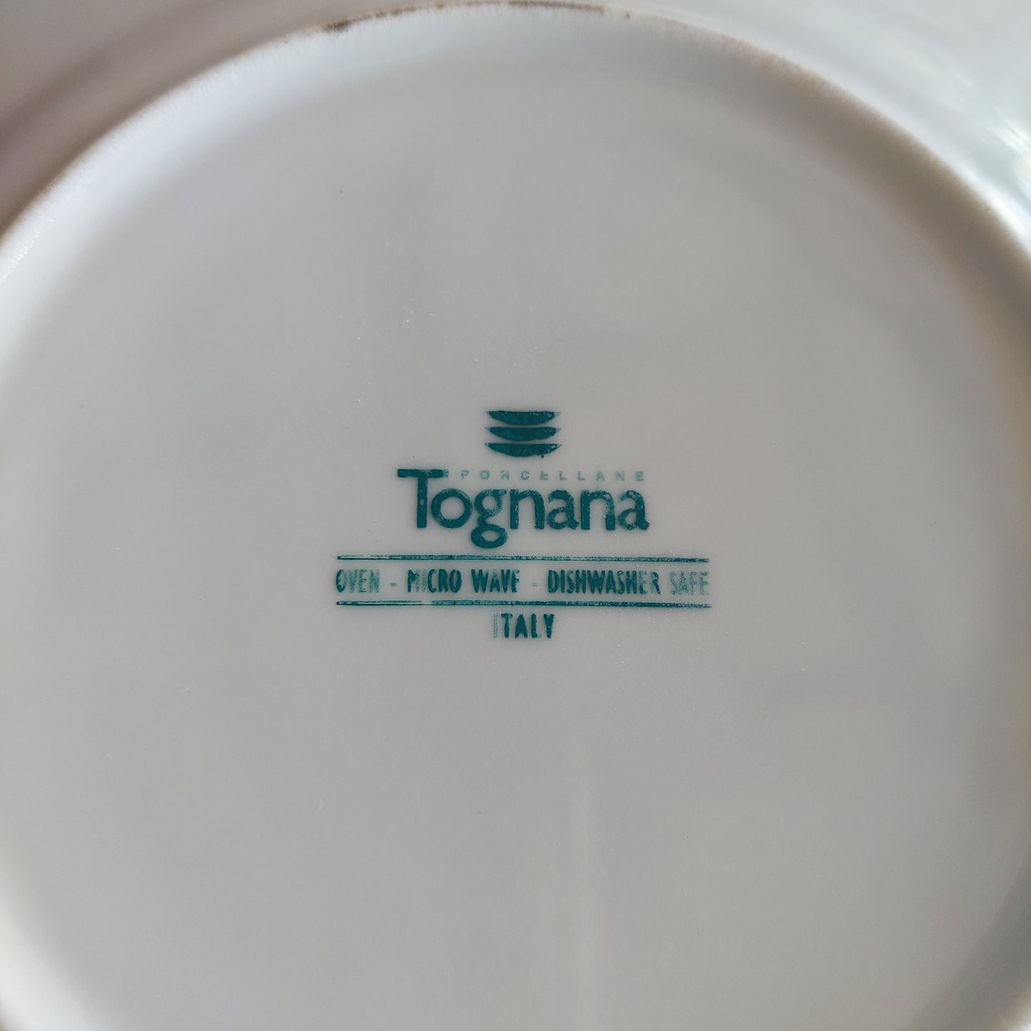 Set/12 Piattini Dolce / Frutta Porcellana Tognana