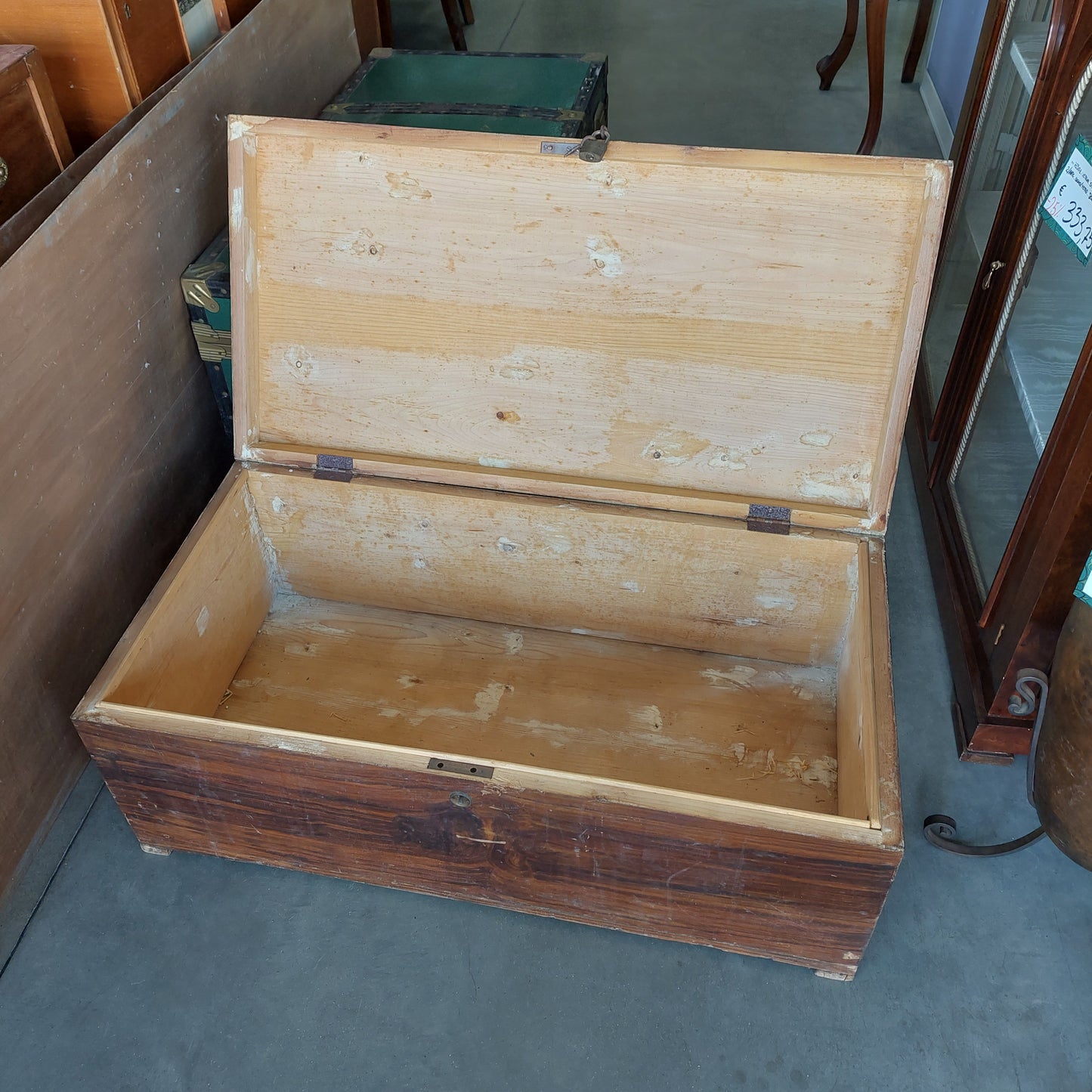 Cassapanca Legno Primi '900