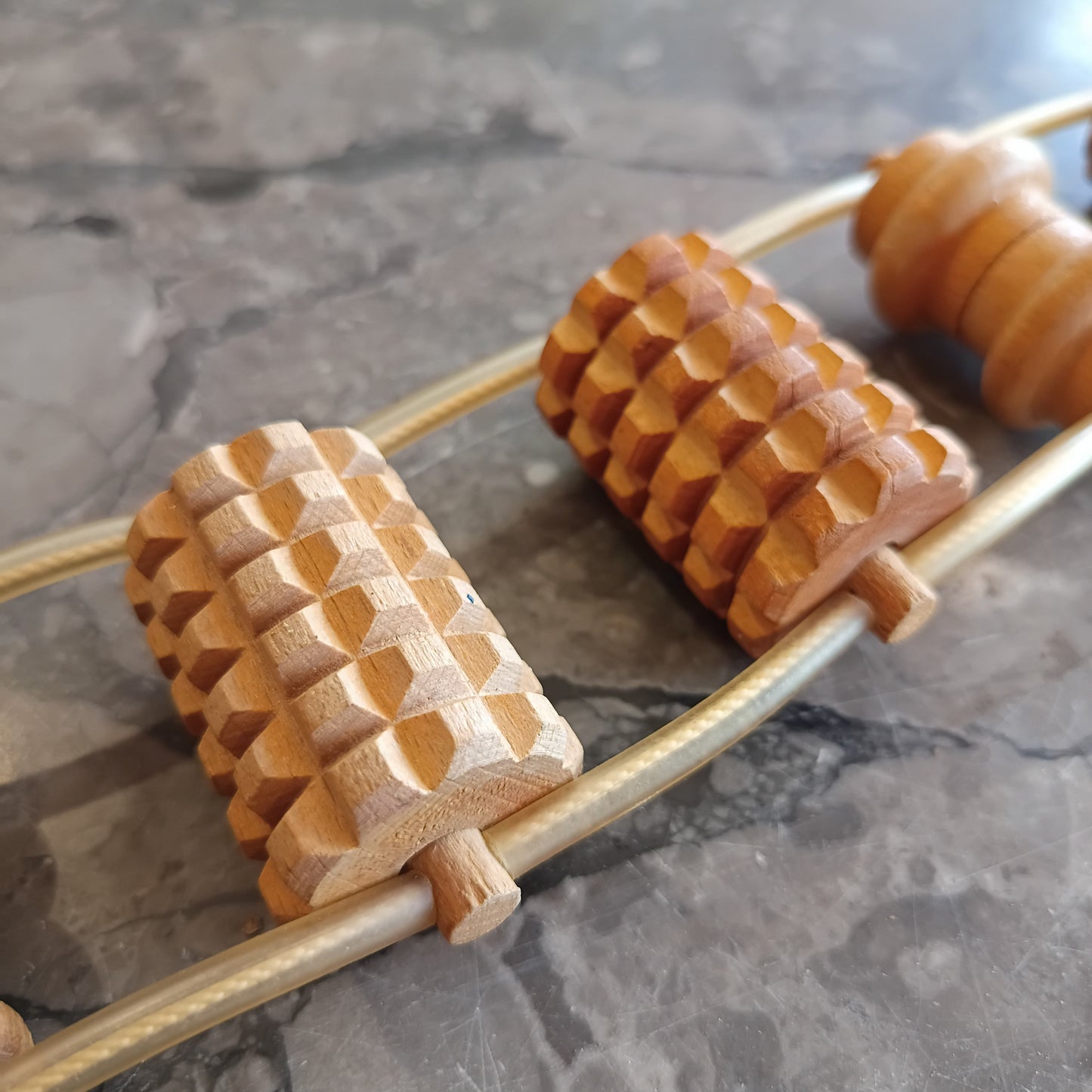 Rullo Massaggiante In Legno