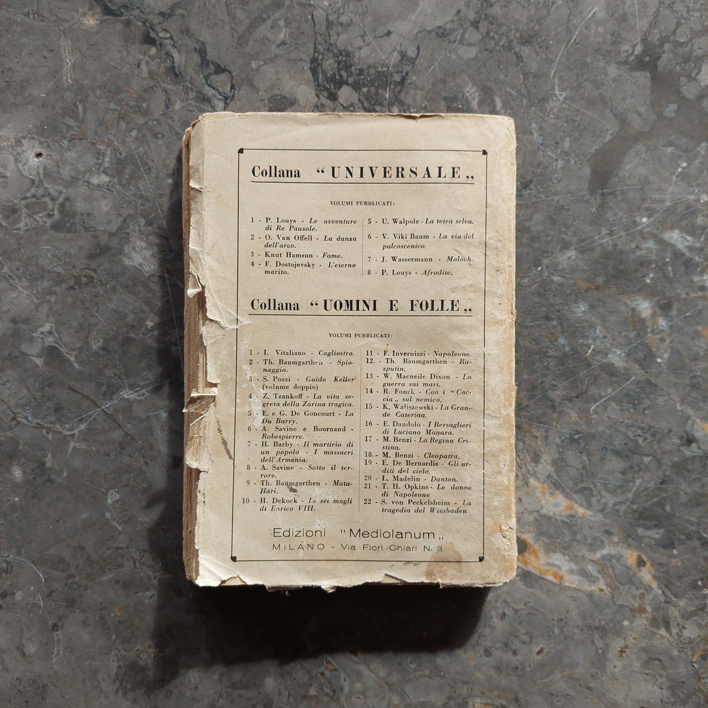 La Tragedia Del "wiesbaden" - S. Von Peckelsheim