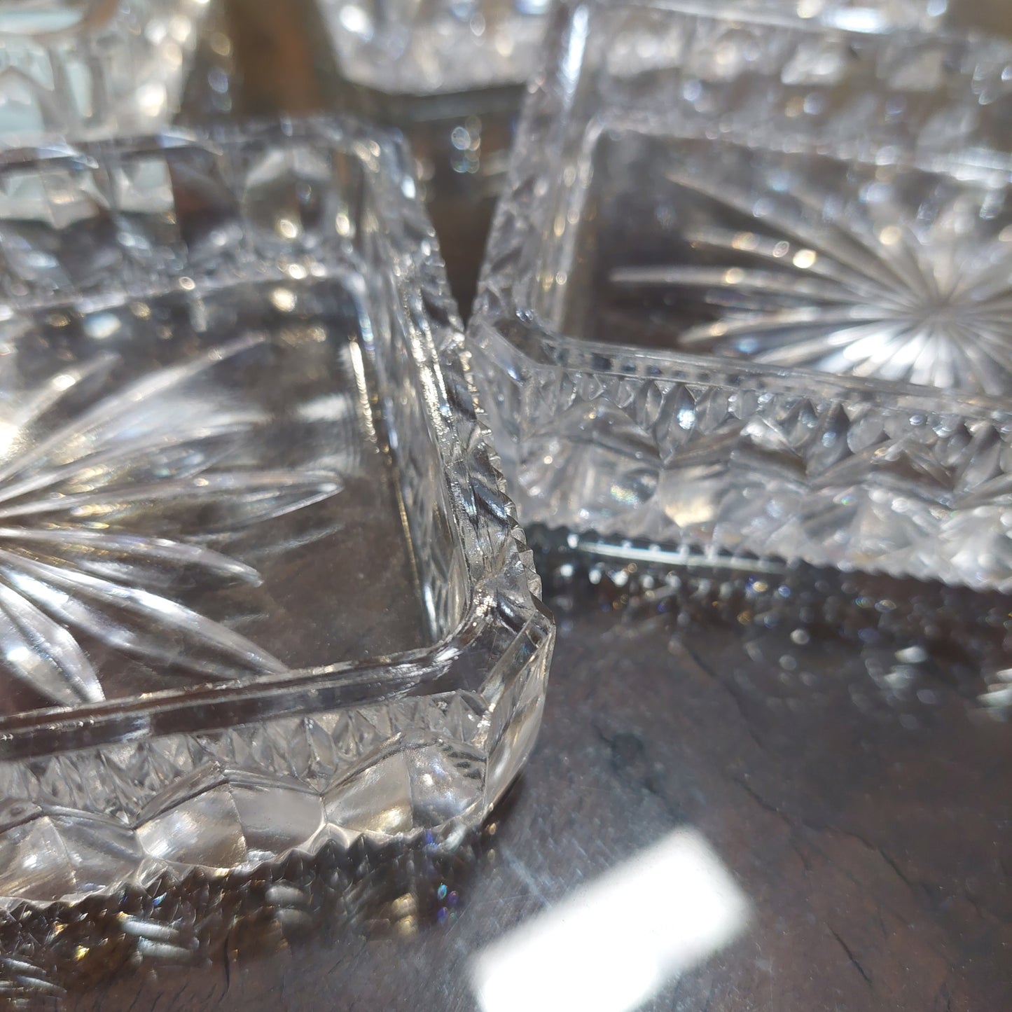 Set/4 Pz Antipastiera Cristallo