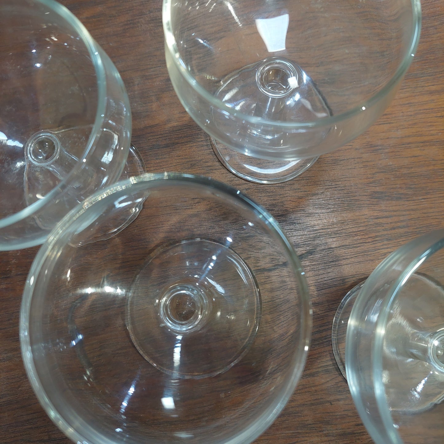 Set/4 Calici Coppe Vetro