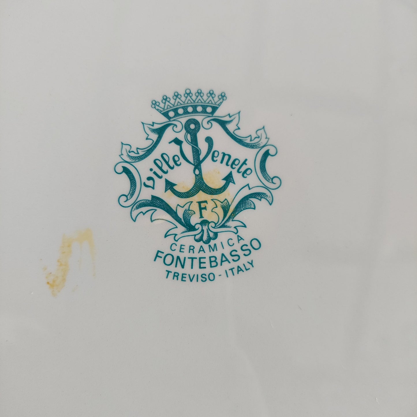 Piatto "la Rotonda" Ceramica Fontebasso D30