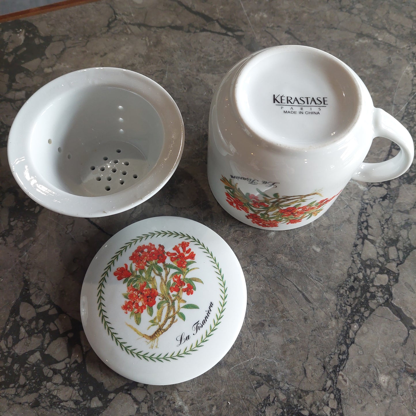 Tazza Tisaniera Ceramica Kérastase Paris