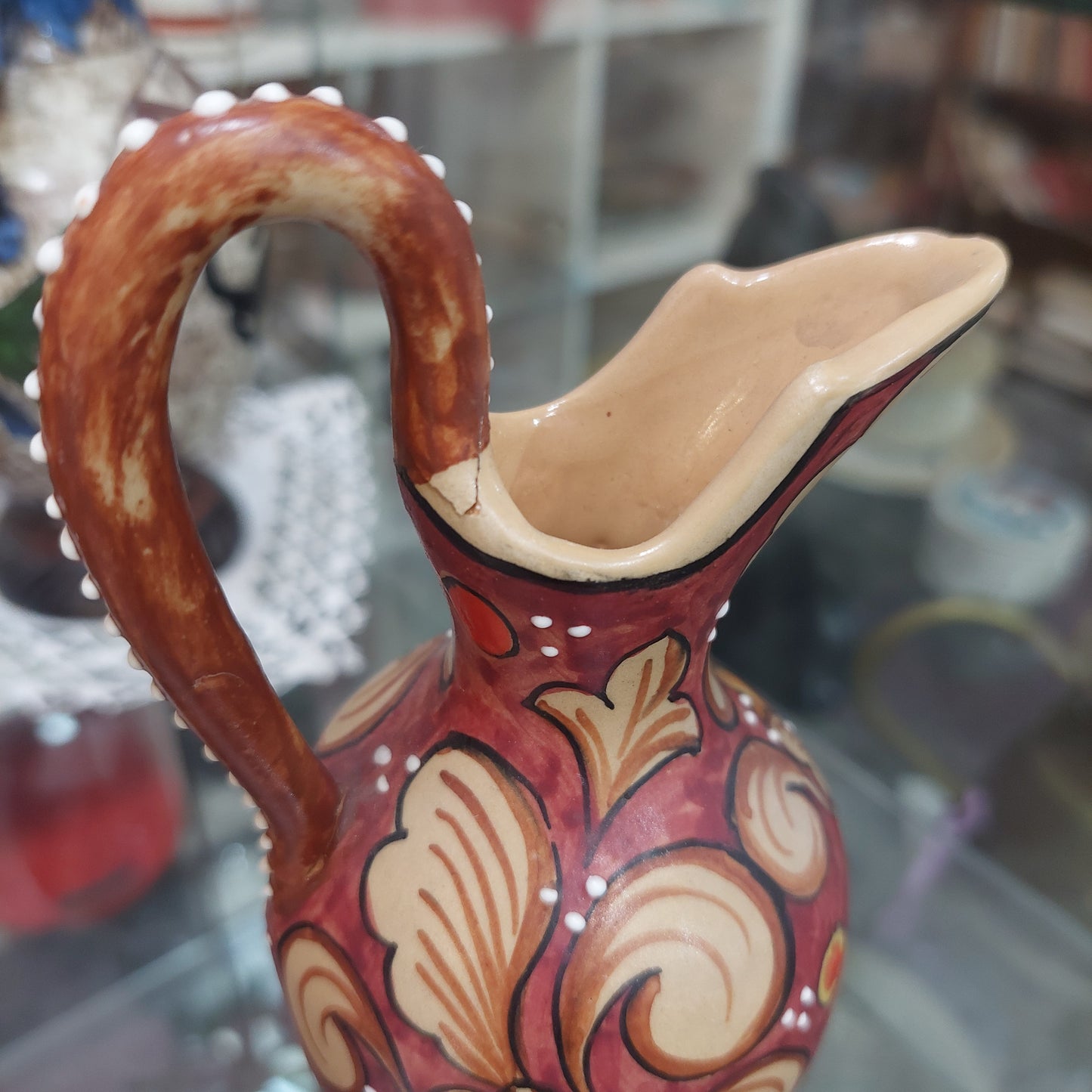 Anforetta Ceramica* Santucci Deruta H20