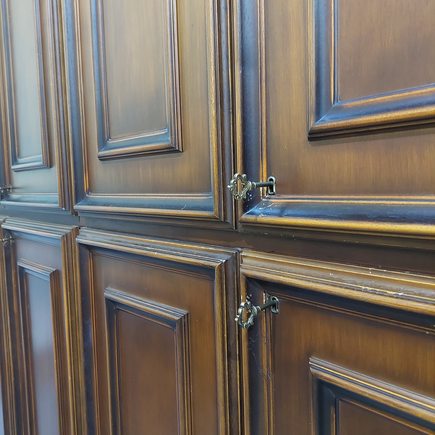 Armadio Noce A 12 Ante Cm325x70x278