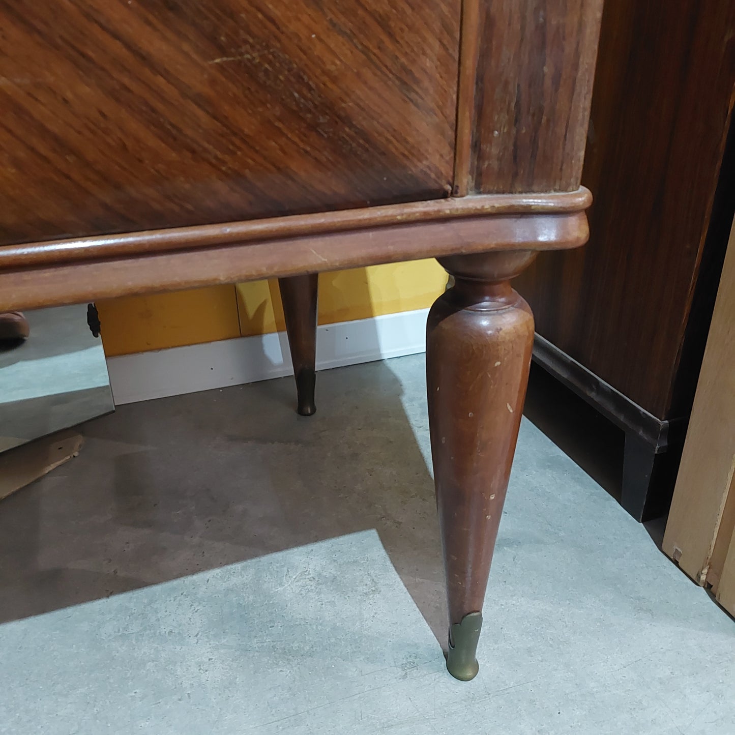 Toletta 4/cassetti C/specchio Anni '50 Cm151x53x187h