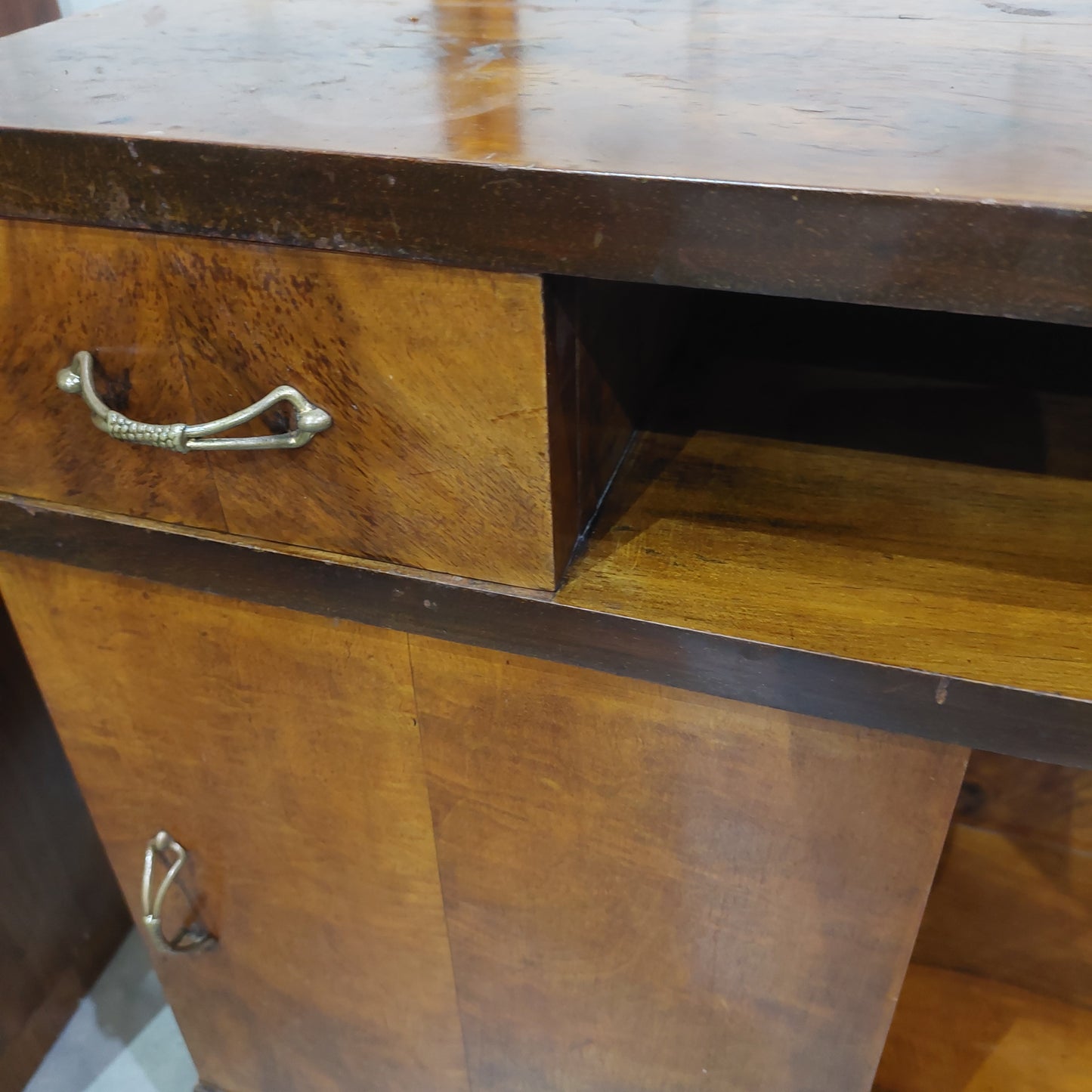 Coppia Comodini Legno St. Decò 1/c 1/s Cm54x31x66h