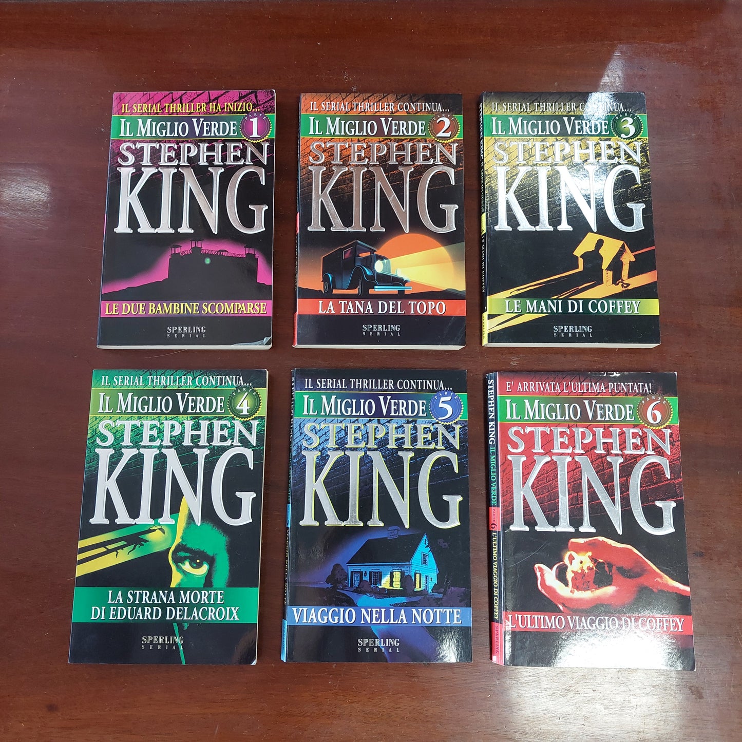Il Miglio Verde - Stephen King - 6volumi