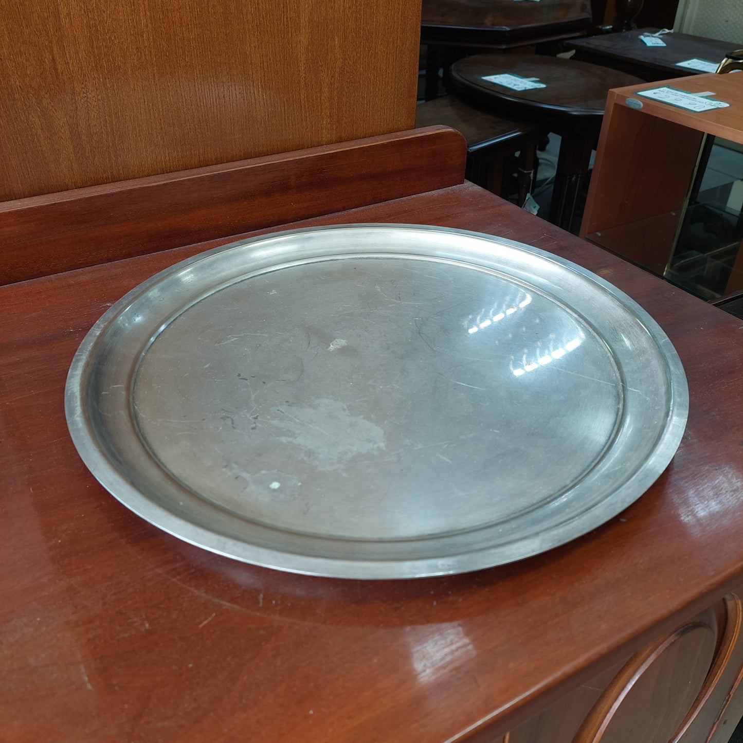 Vassoio Tondo Silverplated* Arg 1000 D40,5