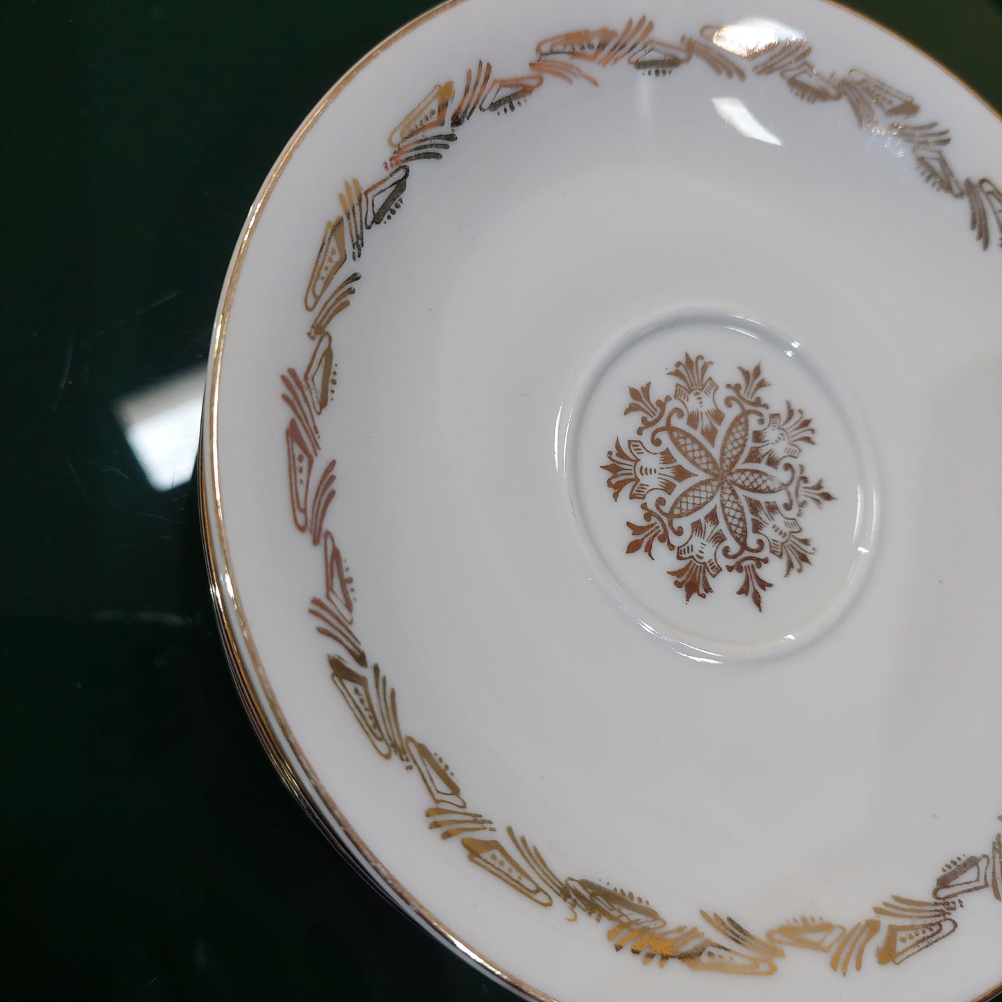 Set/6 Piattini Porc Bavaria Dec Oro