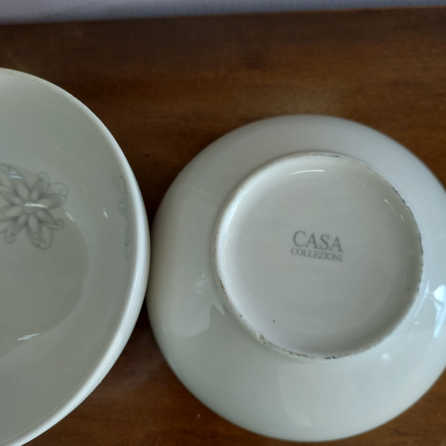 Set/2 Tazze Latte Porcellana Casa Collezioni