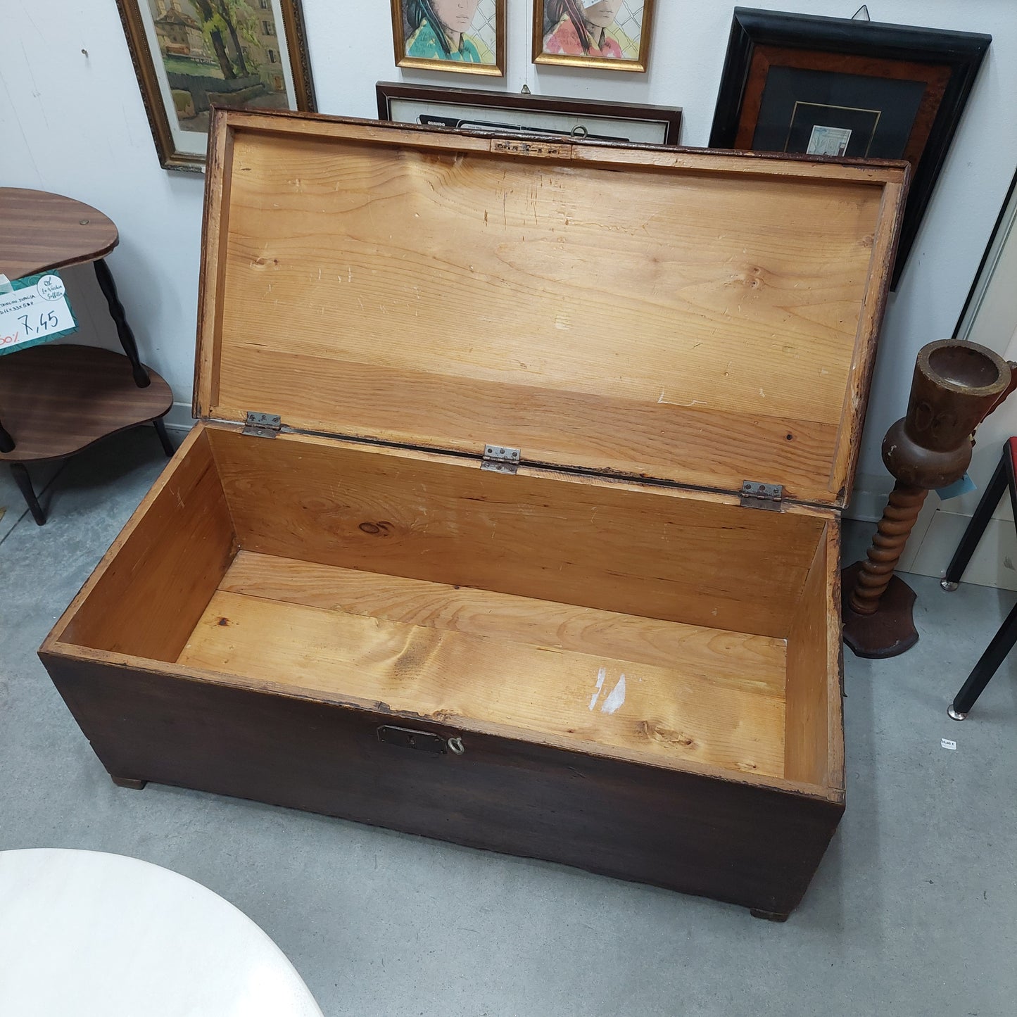 Cassapanca Legno Primi '900