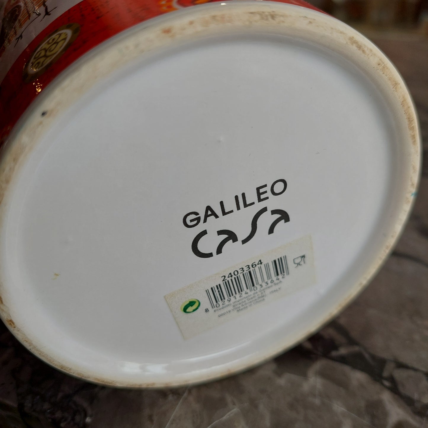 Portaposate Ceramica Galileo Casa Gufetti