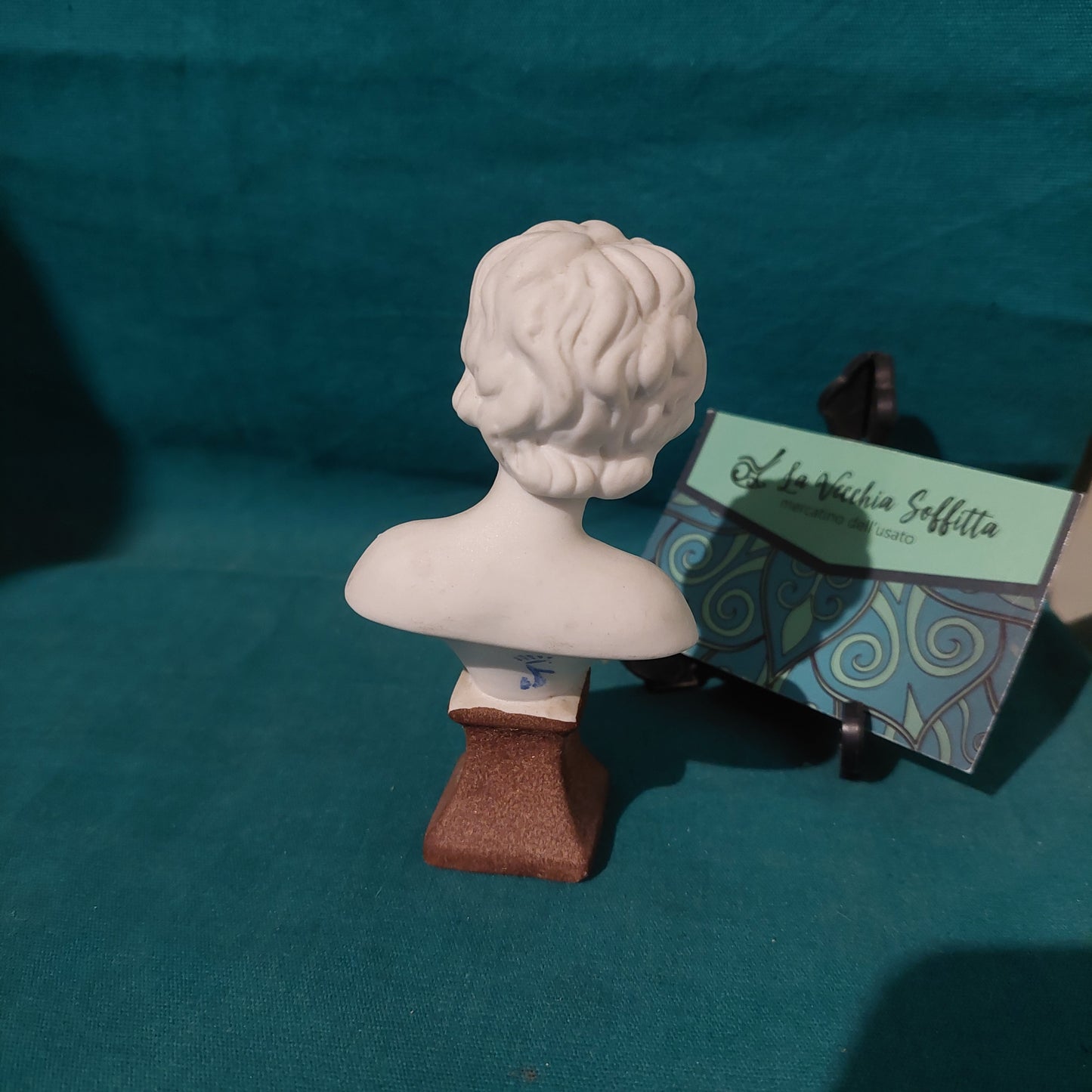 Statuina Mezzobusto Porcellana Biscuit