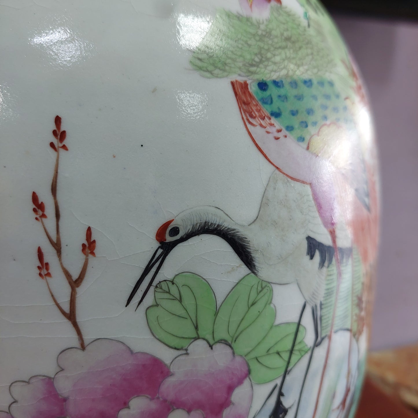 Vaso Porcellana* Cinese Antico