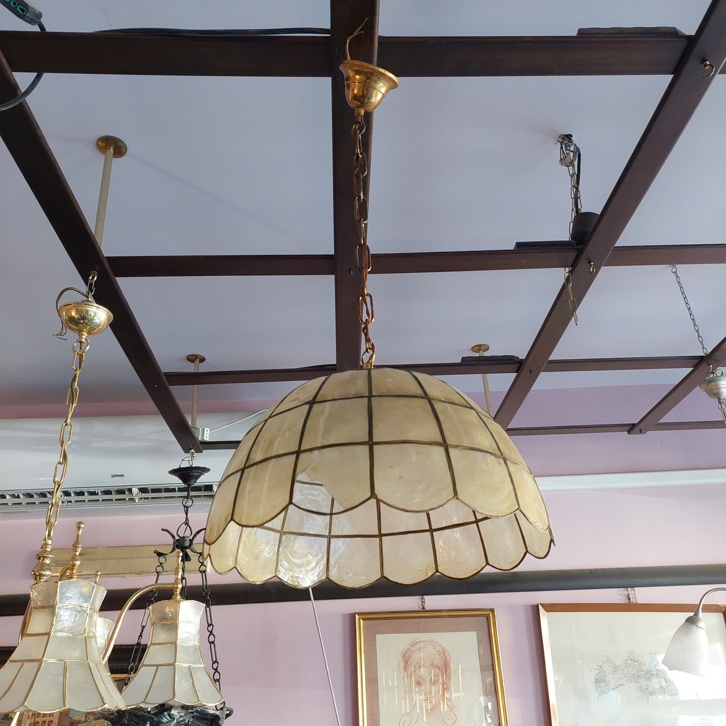 Lampadario Cupola* Stile Tiffany 1/luce