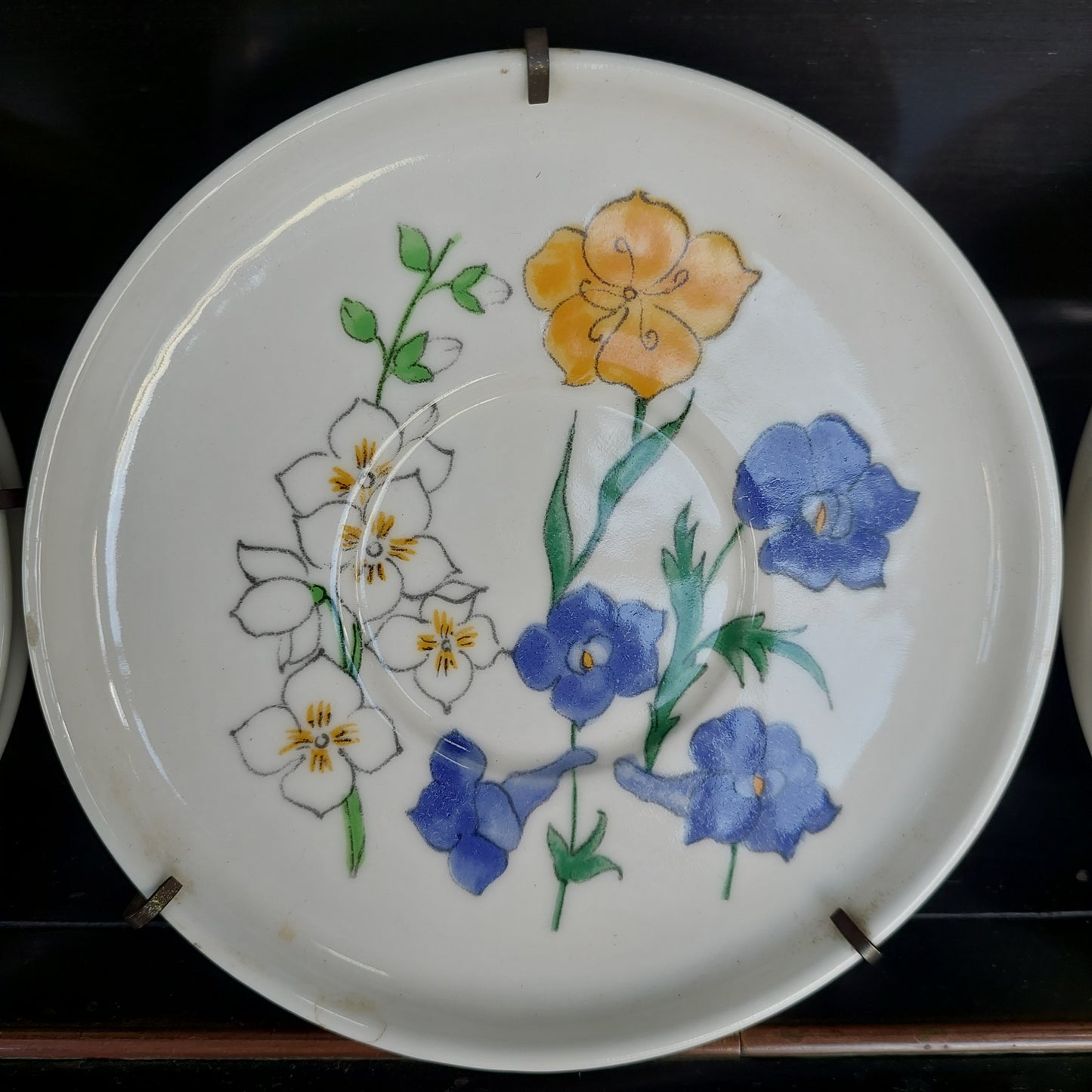 Set/3 Piattini Ceramica Ernestine D15 Anni '50