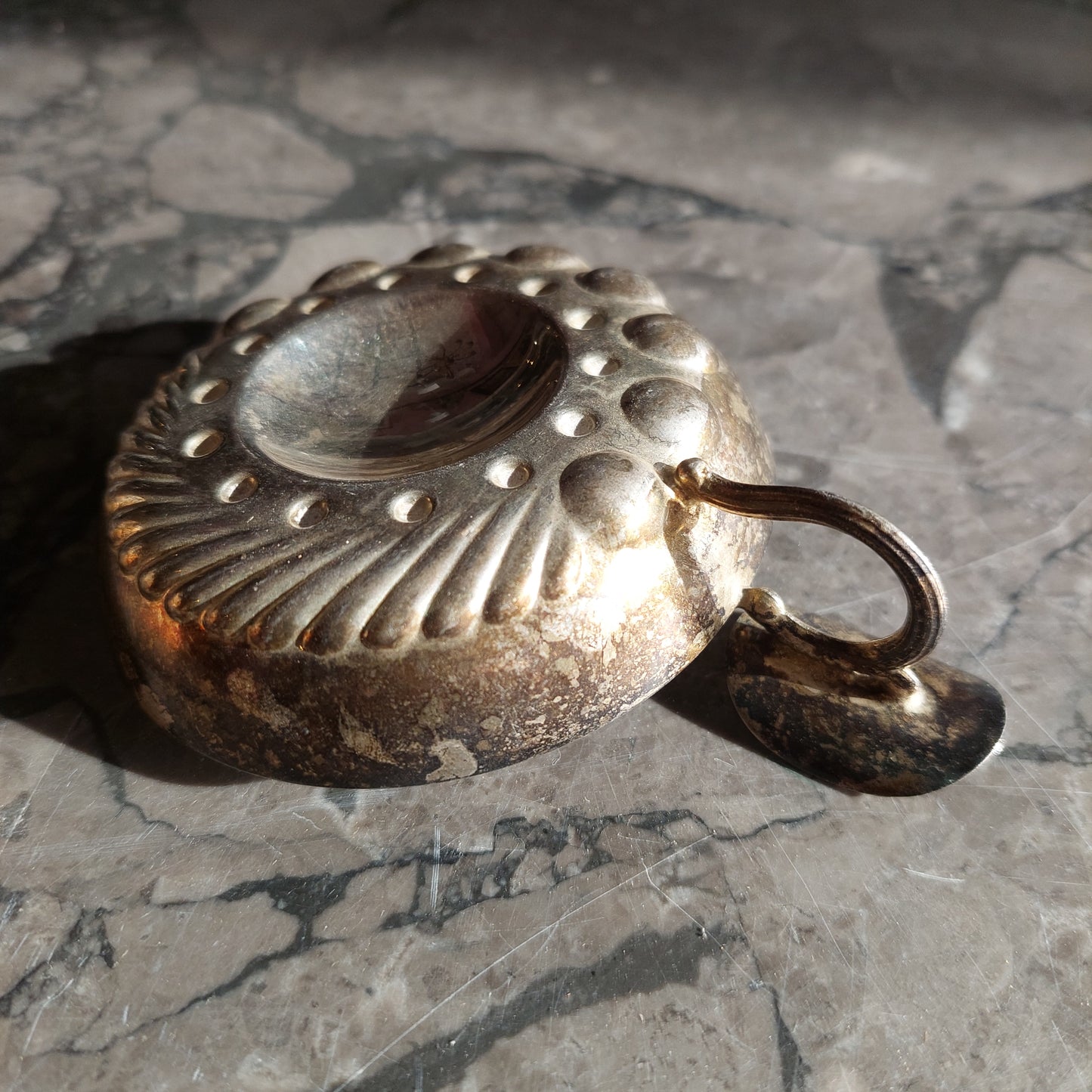 Posacenere Silver Plated Vintage