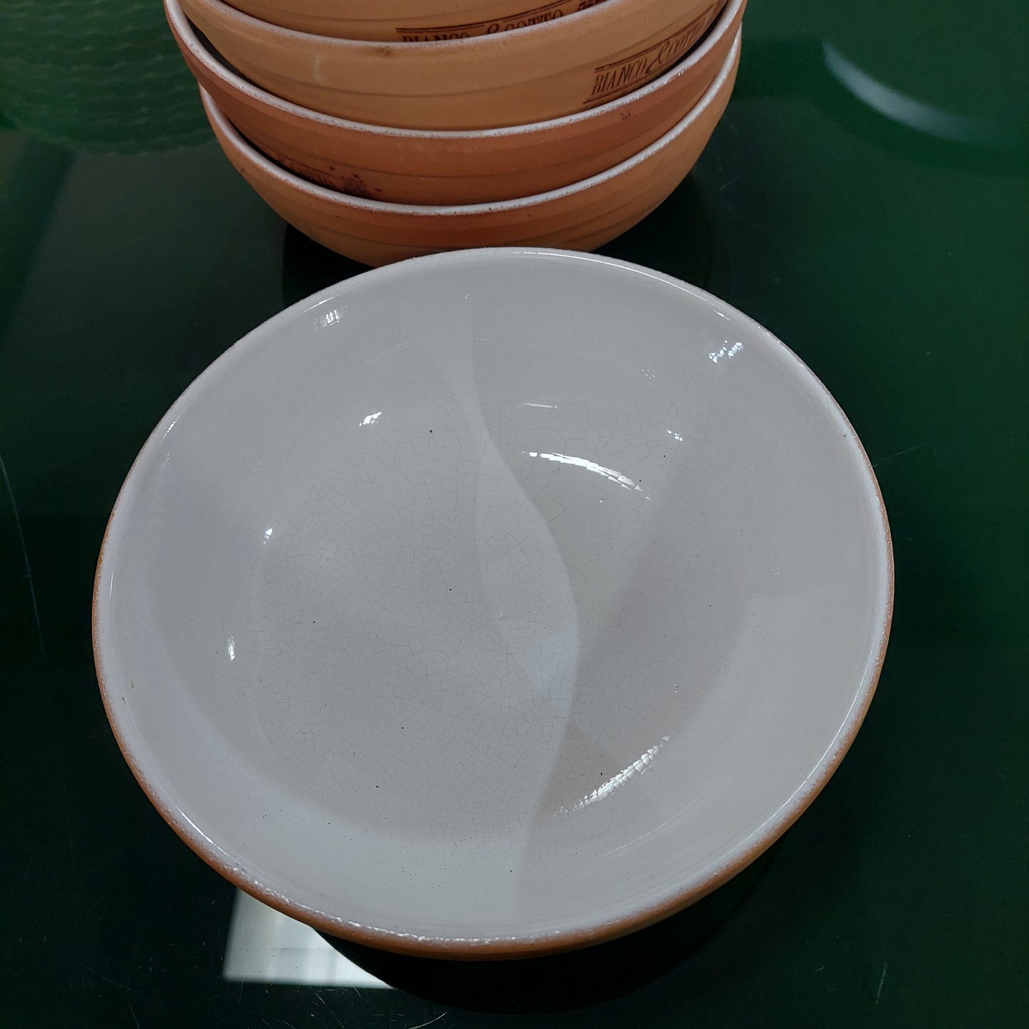 Set/6 Ciotole Bianco & Cotto
