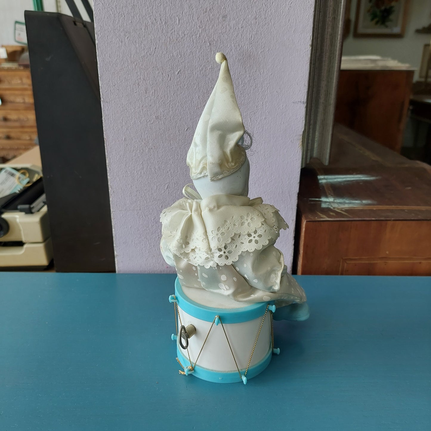 Carillon Clown Porcellana Vintage