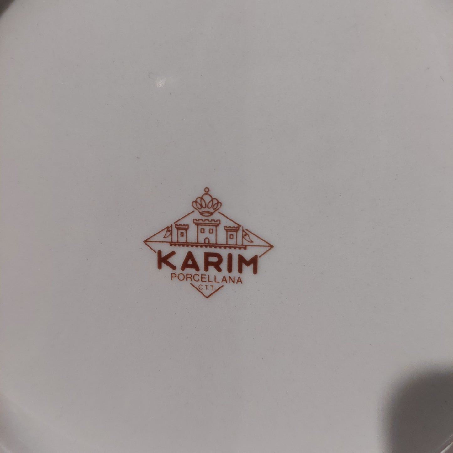 Set/10 Piattini Dolce Porcellana Karim