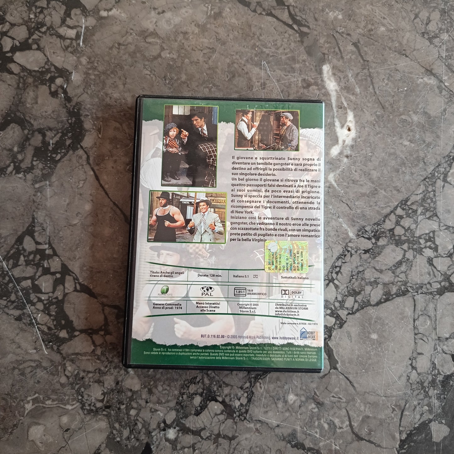 Dvd/anche Gli Angeli Tirano Di Destro