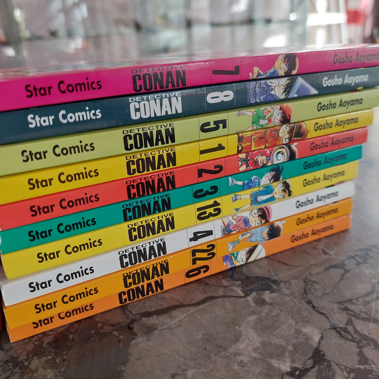 Set/25 Manga Detective Conan Star Comics Prima Edizione Dal N° 1 Al N° 25