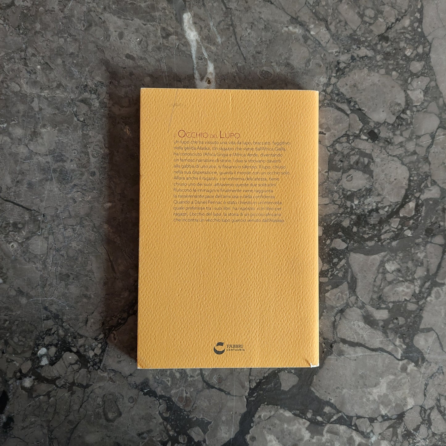 L/l'occhio Del Lupo - D. Pennac