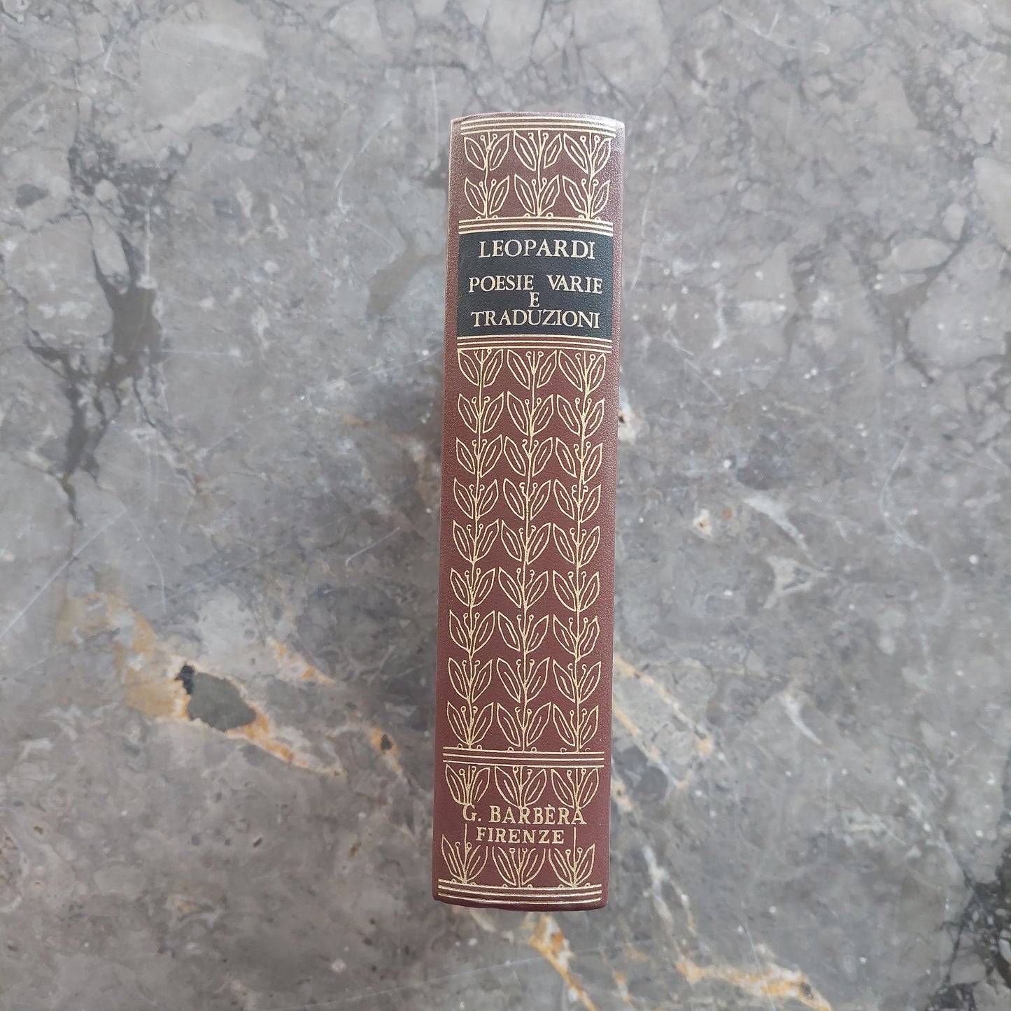 Poesie Varie E Traduzioni - G. Leopardi